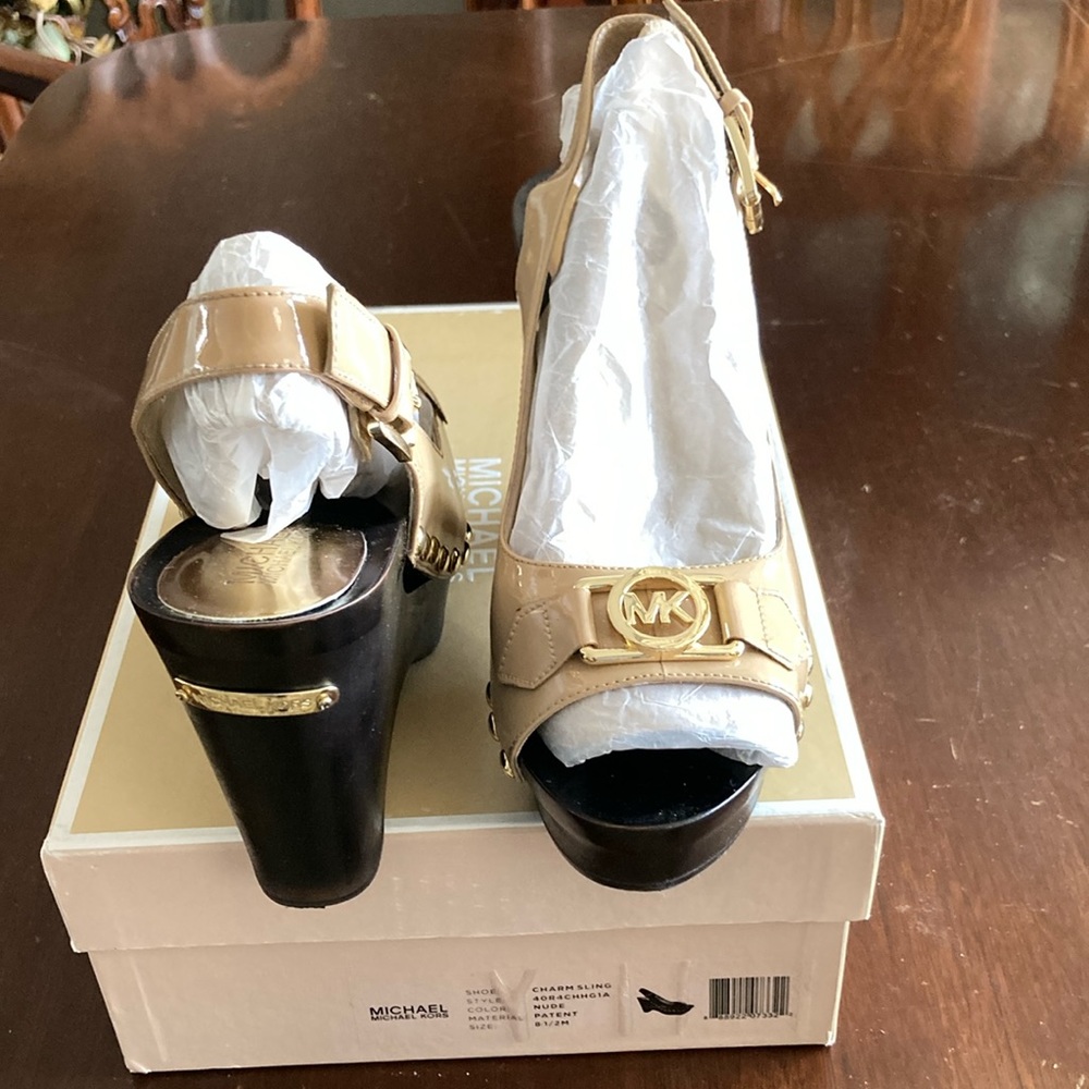 Womens Michael Kors wedge shoes